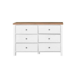 6 Drawer Chest Of Drawers Unit Storage Chest For Bedroom - thumbnail 3