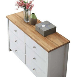 6 Drawer Chest Of Drawers Unit Storage Chest For Bedroom - thumbnail 6