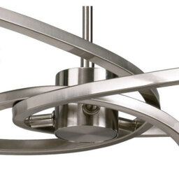 Luminosa Lighting Luminosa Alaska Pendant Convertible To Semi Flush 6 Light L1/sgu10, Satin Nickel - thumbnail 5