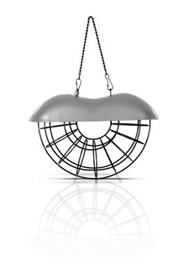 St Helens Home & Garden Wood Metal Suet Bird Feeder With Hanging Chain - image 1