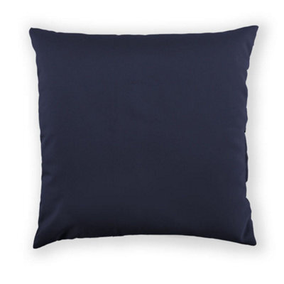 rucomfy Beanbags Rucomfy Indoor Or Outdoor Cushion 45X45Cm - Navy Water-Resistant Scatter Pillow For Garden, Patio & Home - image 1