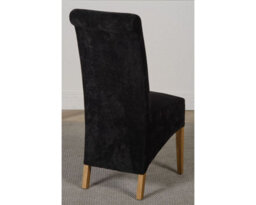 That's Furniture Oslo 180 X 90 Cm Large Oak Dining Table And 8 Chairs Dining Set With Montana Black Fabric Chairs - thumbnail 7