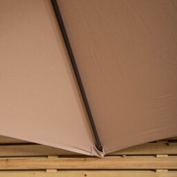 Samuel Alexander 2.7M Beige Havana Garden Patio Parasol With Crank Handle - thumbnail 9