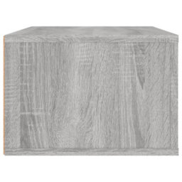 Berkfield Hanging Tv Cabinet Grey Sonoma 80X36X25 Cm Engineered Wood - thumbnail 8