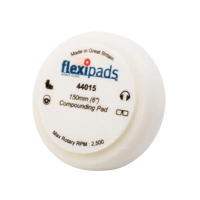 Flexipads World Class Flexipads World Cl White Polishing Foams Multi Colour (150 X 50mm) - image 1