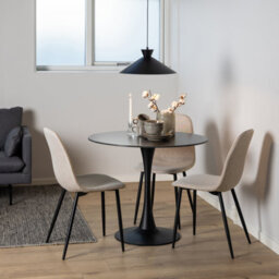 Furniture To Go Celia Dining Chair In Beige Set Of 4 - thumbnail 4