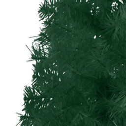 Berkfield Slim Artificial Half Christmas Tree With Stand Green 210 Cm - thumbnail 7
