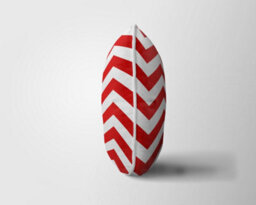 Chilimilii Chevron Cushion Covers 100% Cotton Zigzag Style Home Sofa Decor Zip Covers 45X45Cm Pack Of 2 - thumbnail 2