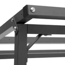 Metal Firewood Log Holder Rack Outdoor Wood Store Storage Shed Waterproof Cover - thumbnail 5