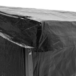 Metal Firewood Log Holder Rack Outdoor Wood Store Storage Shed Waterproof Cover - thumbnail 6