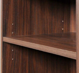 Timber Art Design 3 Tier Cube Bookcase Display Shelving Storage Unit Wood Furniture Walnut - thumbnail 3