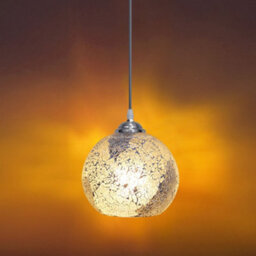 Long Life Lamps Company Vintage Glass Globe Ceiling Hanging Pendant Light Shade Mosaic Lighting M0103 - thumbnail 8