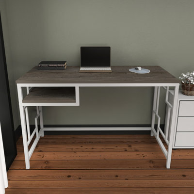 Decorotika Kennesaw Writing Desk Study Desk Black Wenge - image 1