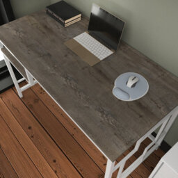 Decorotika Kennesaw Writing Desk Study Desk Black Wenge - thumbnail 2