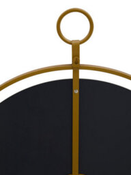 Orsina Minimalist Wall Mirror With Ring, Versatile Round Shaped Wall Mirror, Compact And Lightweight Wall Mirror - thumbnail 4