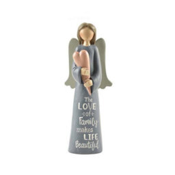 Feather & Grace Angel Figurine - Family (Beautiful) - thumbnail 2