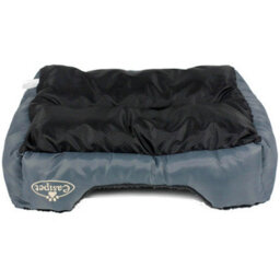 Actiaspet Dog Bed Cat Beds Washable Soft Faux Fur Fleece Cushion Pet Puppy Basket Grey Medium - thumbnail 8