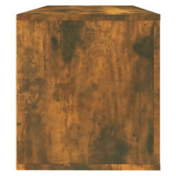 Walplus Wall Shoe Cabinet Smoked Oak 100X35X38 Cm Engineered Wood - thumbnail 6