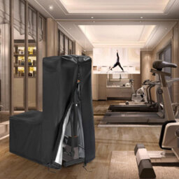Protective Cover For Stepper, Dust And Water Resistant. Dimensions 420D 181 X 74 165 Cm, Black. - thumbnail 7