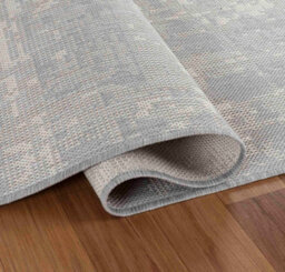 Modern Abstract Grunge Design Outdoor-Indoor Rugs Silver 120X170 Cm - thumbnail 2