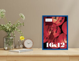 16X12 Blue Picture Frame (40.6 X 30.5Cm) Poster, Photo, Artwork, Gallery Wall Or Print - thumbnail 2