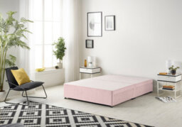 Somnior Beds Somnior Platform Divan Base Plush Pink With 4 Drawers - King - thumbnail 2