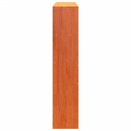 Berkfield Headboard With Storage Wax Brown 140 Cm Solid Wood Pine - thumbnail 5