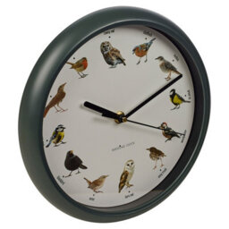Bird Clock With Sounds Singing Birds Hanging Wall Clock With Hourly Sounds - thumbnail 3