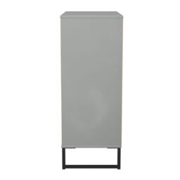 Ancona Matt Dusk Grey 5 Drawer Chest (H)1008mm (W)765mm (D)395mm - thumbnail 5