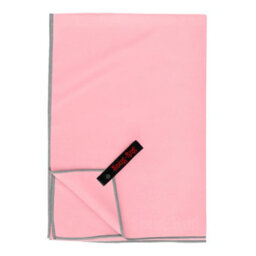 Snug Rug Microfibre Beach Towel Super Absorbent Quick Drying Lightweight Large 80 X 160Cm - Salmon Rose Pink - thumbnail 1