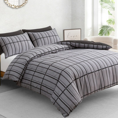 Pamposh King Size Duvet Cover Sets - Premium Brushed Microfiber Reversible - Hypoallergenic King Duvet Cover With Zipper Closure - image 1