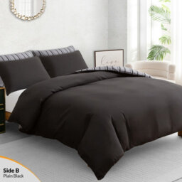 Pamposh King Size Duvet Cover Sets - Premium Brushed Microfiber Reversible - Hypoallergenic King Duvet Cover With Zipper Closure - thumbnail 2
