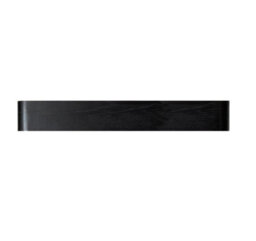 Magna Retail Black Coat Rack Wall Mounted With Shelf And 8 Hidden Hooks Modern Coat Stands For Hallway Solid Wood Veneer Panel - thumbnail 4