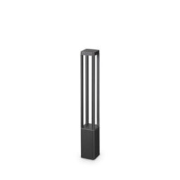 Ideal Lux Luminosa Tifone Led Outdoor Tall Bollards Anthracite Ip65, 3000K