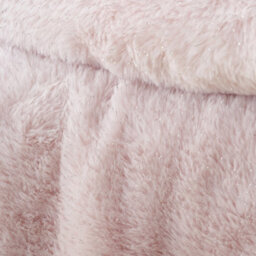 Catherine Lansfield Cosy Glamour Fur 130X170 Cm Blanket Throw Blush Pink - thumbnail 2