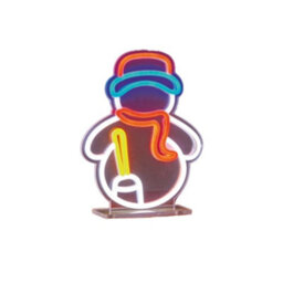 Premier Snowman Led Christmas Decoration (Uk Plug) Multicoloured (One Size) - thumbnail 2