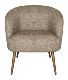 Sonara Mid Century Modern Accent Tub Chair Set Of 1   - thumbnail 1