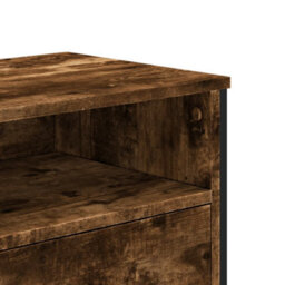 Berkfield Tv Cabinet Smoked Oak 122X34X41 Cm Engineered Wood - thumbnail 8