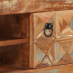 Berkfield Tv Cabinet 112X30X45 Cm Solid Wood Reclaimed - thumbnail 7