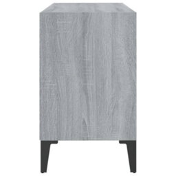 Berkfield Sturdy Tv Cabinet With Metal Legs Grey Sonoma 69.5X30X50 Cm - thumbnail 5