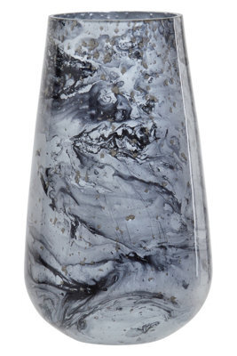 Orsina Garan Grey Large Glass Vase - image 1