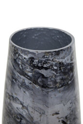 Orsina Garan Grey Large Glass Vase - thumbnail 5