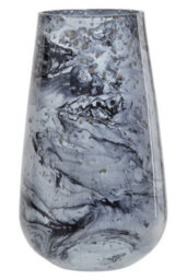 Orsina Garan Grey Large Glass Vase - thumbnail 6