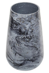 Orsina Garan Grey Large Glass Vase - thumbnail 2