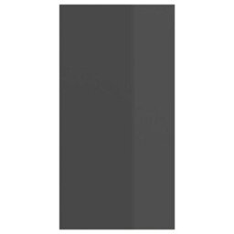Berkfield Wall-Mounted Tv Cabinet High Gloss Grey 37X37X72 Cm Engineered Wood - thumbnail 8