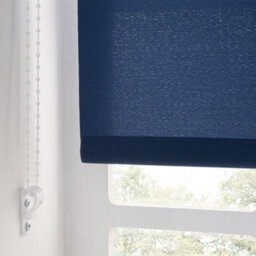 A.unique Home Premium Trimmable Daylight Roller Window Blind - Light Filtering Fabric - 5Ft - Navy - 150Cm (W) X 170Cm (L) - thumbnail 3
