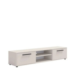 Arte Maxione 10 Tv Cabinet 190Cm - Cashmere, Elegant Neutral Media Unit - thumbnail 2