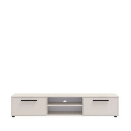 Arte Maxione 10 Tv Cabinet 190Cm - Cashmere, Elegant Neutral Media Unit - thumbnail 3