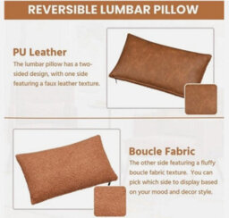 Tub Chair Accent Chair Living Room Chair With Lumbar Pillow Mid-Century Armchair - thumbnail 6