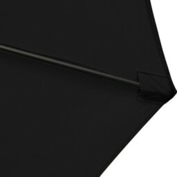 Rinse Bathrooms Black Patio Parasol Cantilever Hanging Garden Beach Banana Umbrella Uv Protection 3M - thumbnail 7